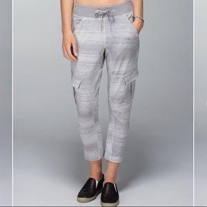 Lululemon Silver Stripe Pant